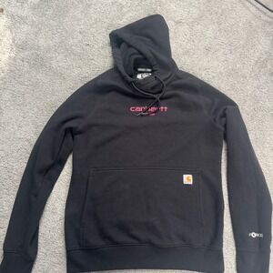 Carhartt Women's Small Black Hoodie Relaxed Fit